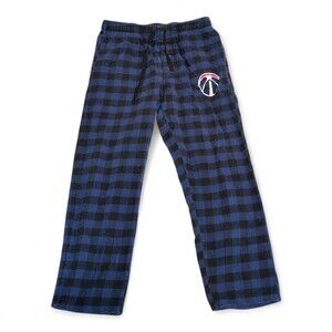 NBA Blue Plaid Lounge Pants - Men's Small‎